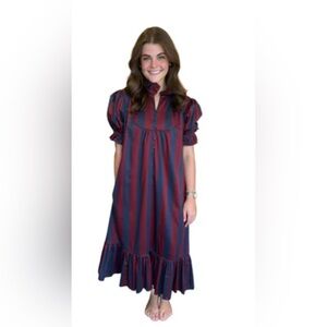 NWT!  S’ Edge Priestly Dress in Vineyard Stripe